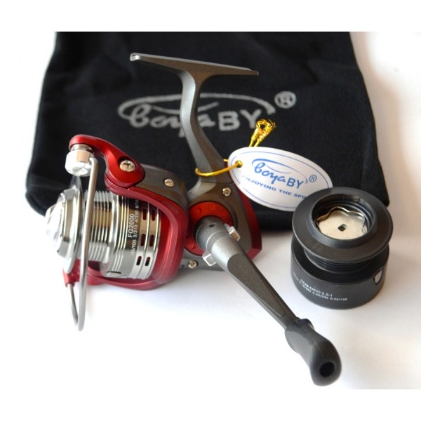 Катушка для рыбалки BoyaBy FG 2000, 4+1 подшипников